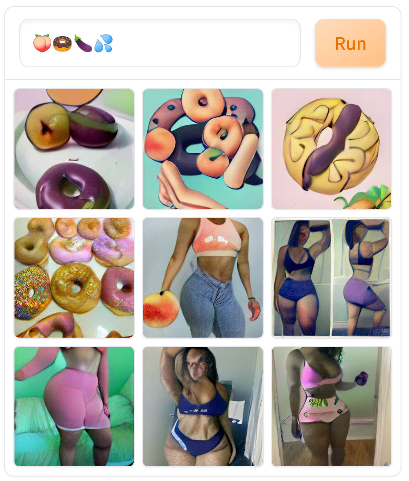 The meme is an image of a woman's body with various food items, such as donuts and fruit, replacing her body parts. The text in the image reads "I'm not lazy, I'm just on energy-saving mode".